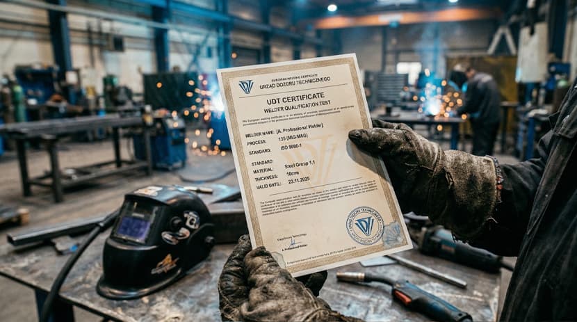 Украинский диплом сварщика в Польше: достаточно ли его для работы и что такое UDT/TÜV?